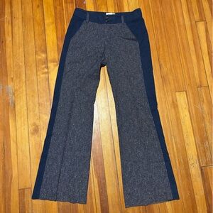 Elevenses Blue and Gray Tweed Pants